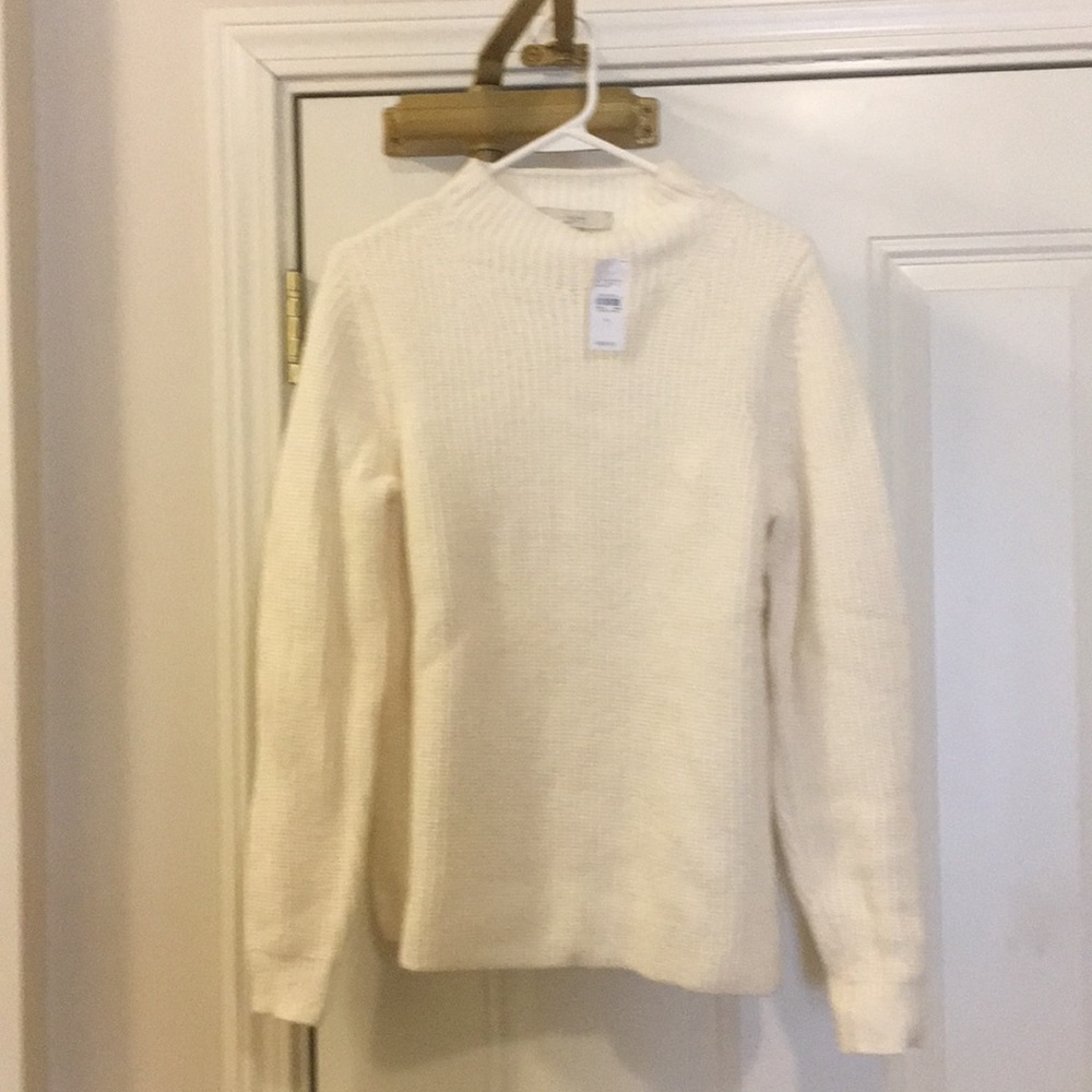 Winter white sweater